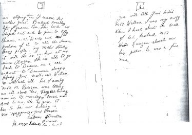 Andrew Staunton Letter to USA 1922 page 2 | Ciaran Staunton