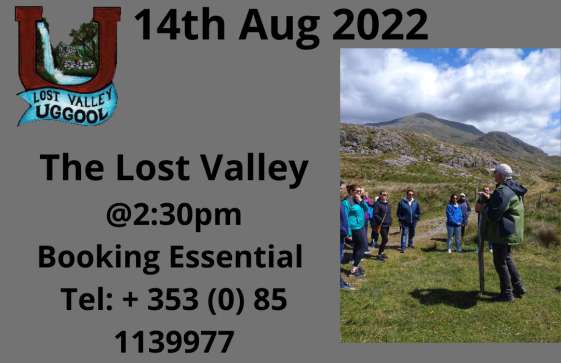 14th August 2022- The Lost Valley Tour