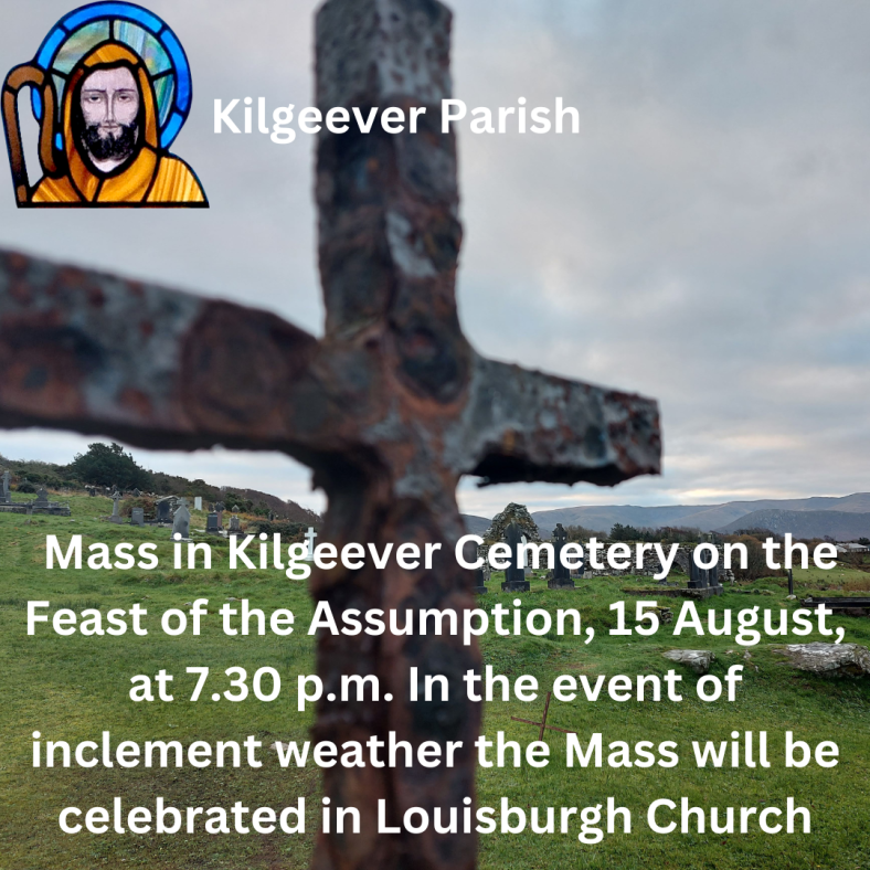 Kilgeever Cemetery Mass- Feast of the Assumption
