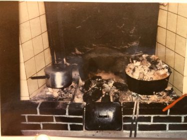 Cooking the dinner in Sharooskey early 1980s | Kelley O'Grady
