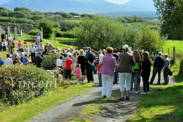 A large crowd walked to Kilgeever Abbey for the prayer service on Saturday 8th Sept | Vincent kerrigan